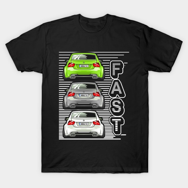 Fast  cars T-Shirt by RYZWORK